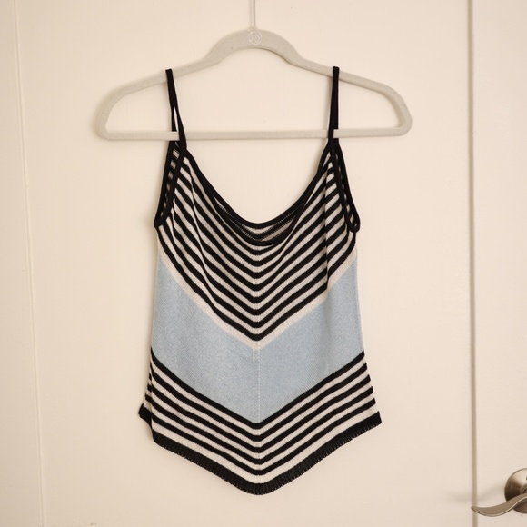Vintage Cami Stripe Top Size Small - Picture 2 of 6
